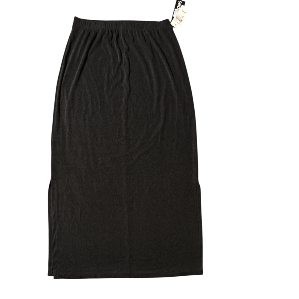 Impressions Classic Black Maxi Skirt